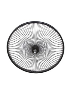 26 Steel Free Wheel 144 Spoke 14gBlack 3/8 Axle Single...